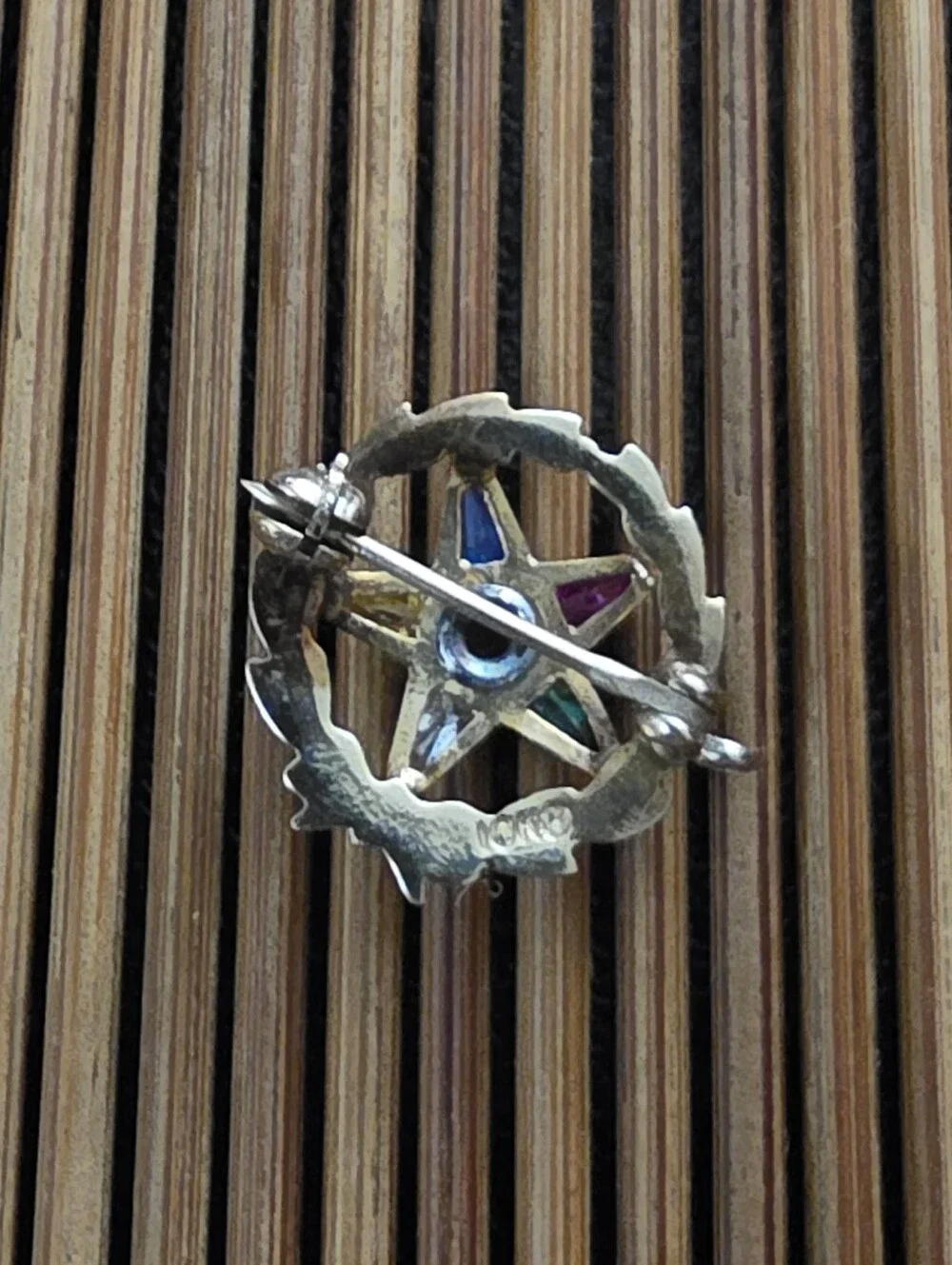 10k Eastern Star Yellow Gold Pin (Vintage)
